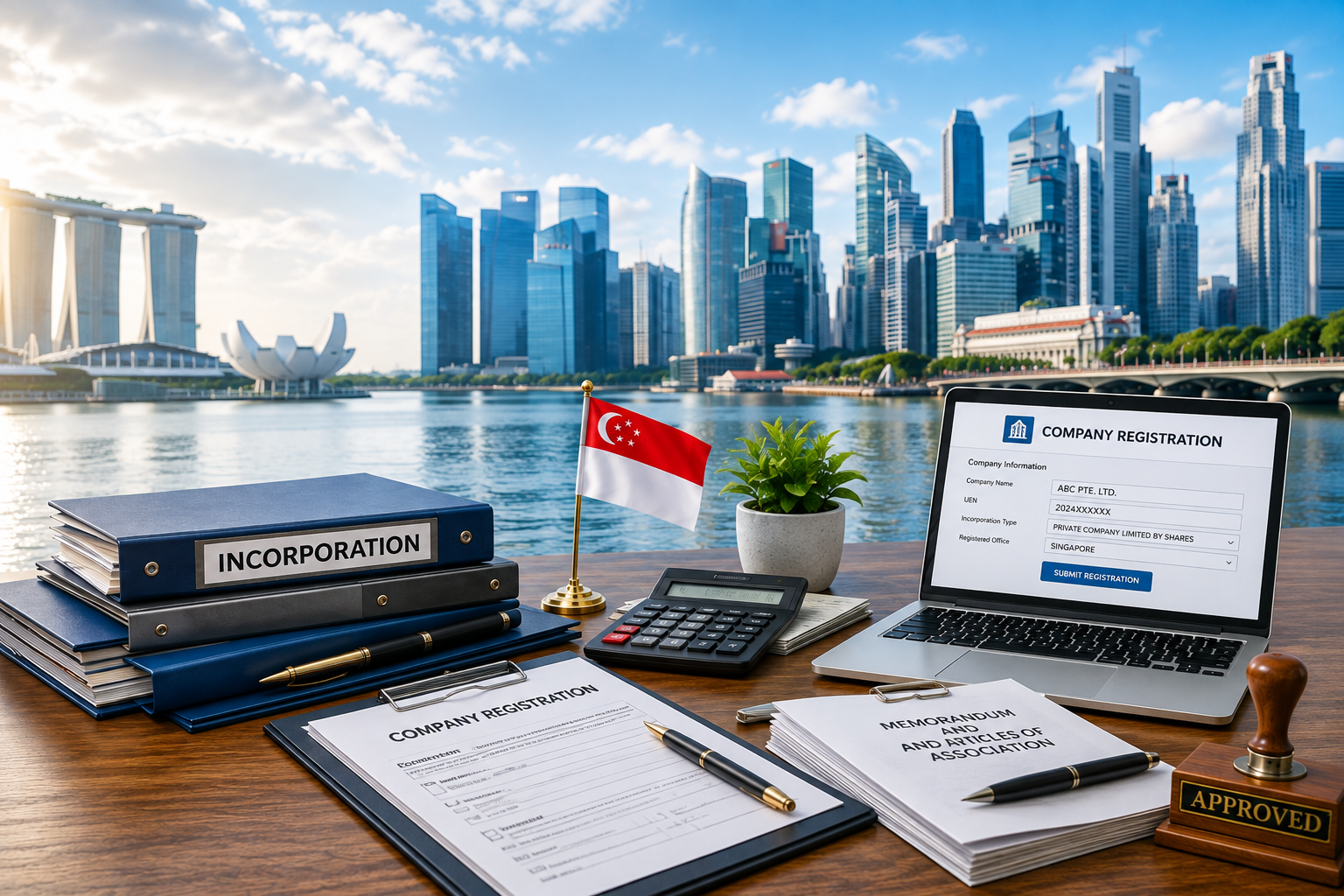 Company registration and incorporation in Singapore